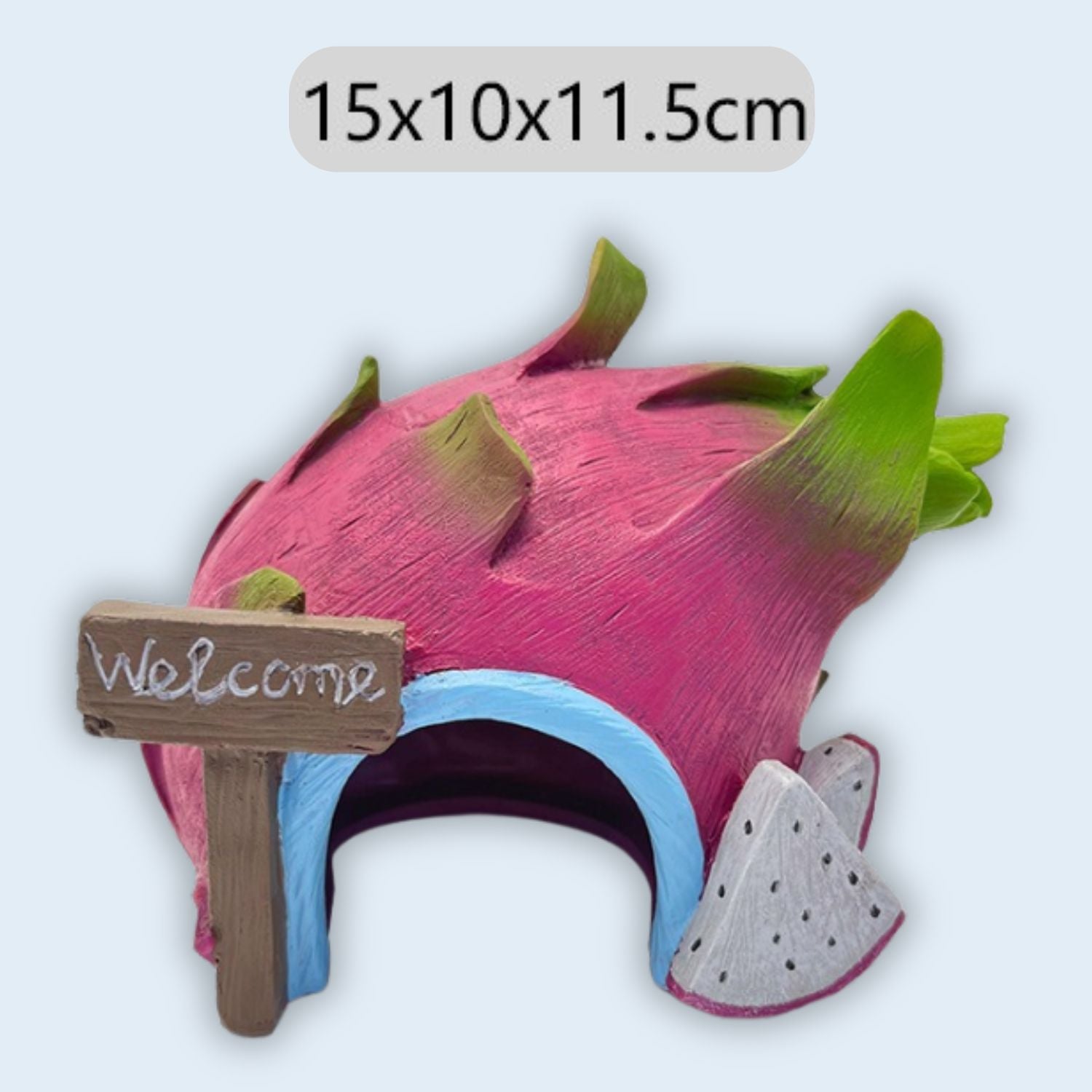 Aquarium Ornament hamsterhuis drakenfruit decoratie