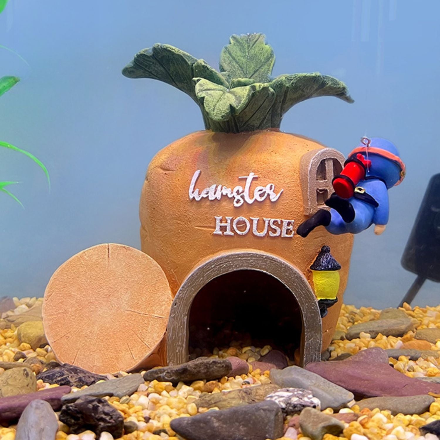 Aquarium Ornament wortel hamsterhuis