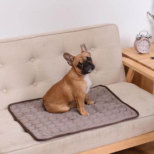 Coolmat Warmte Absorberende Huisdierenmat bruin Honden