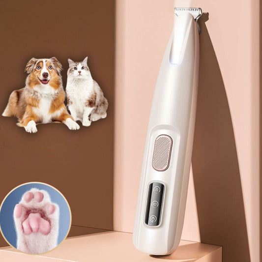 Elektrische Huisdiertrimmer voor honden en katten met poten en gezicht reiniging
