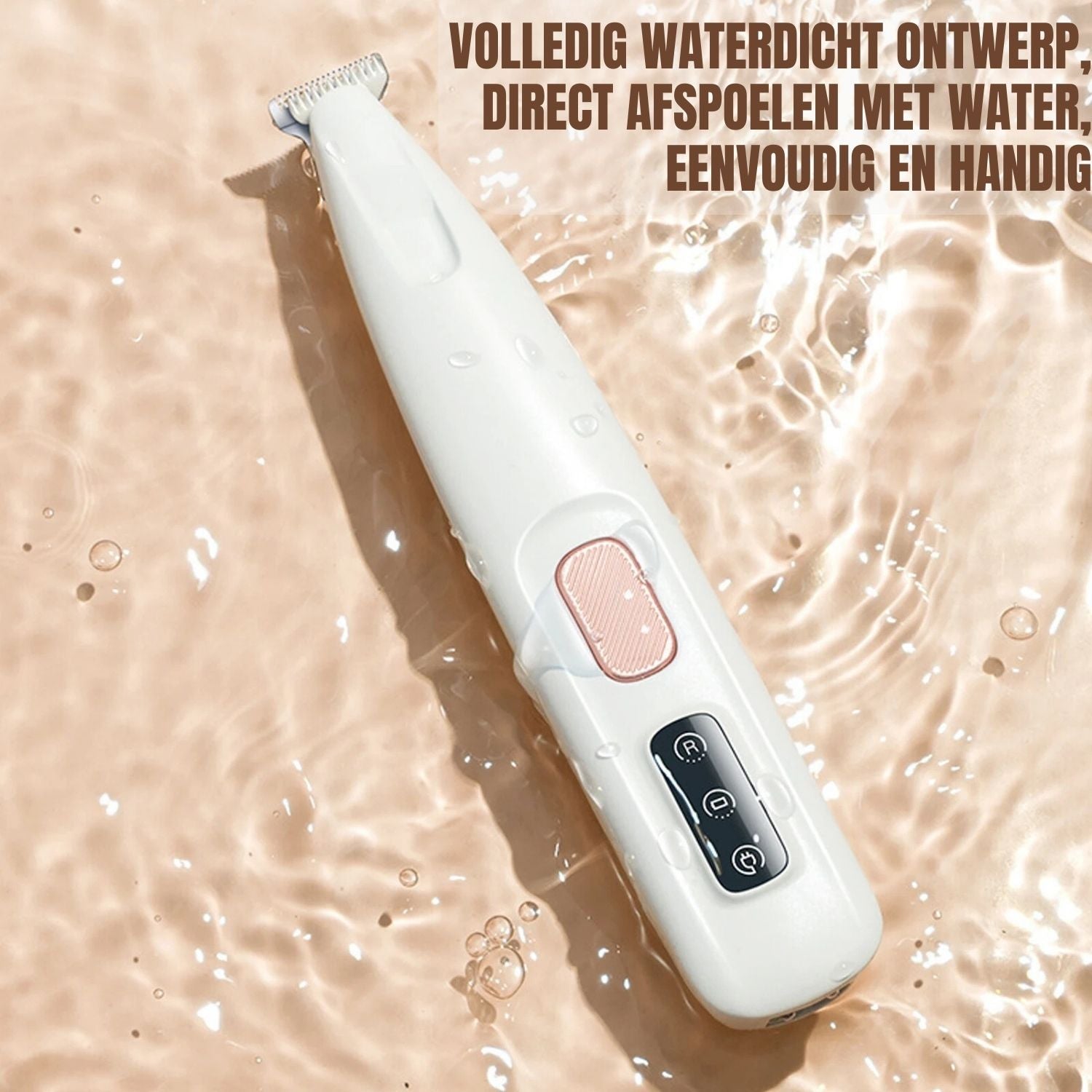 Elektrische Huisdiertrimmer waterdichte ontwerp gemakkelijk te reinigen