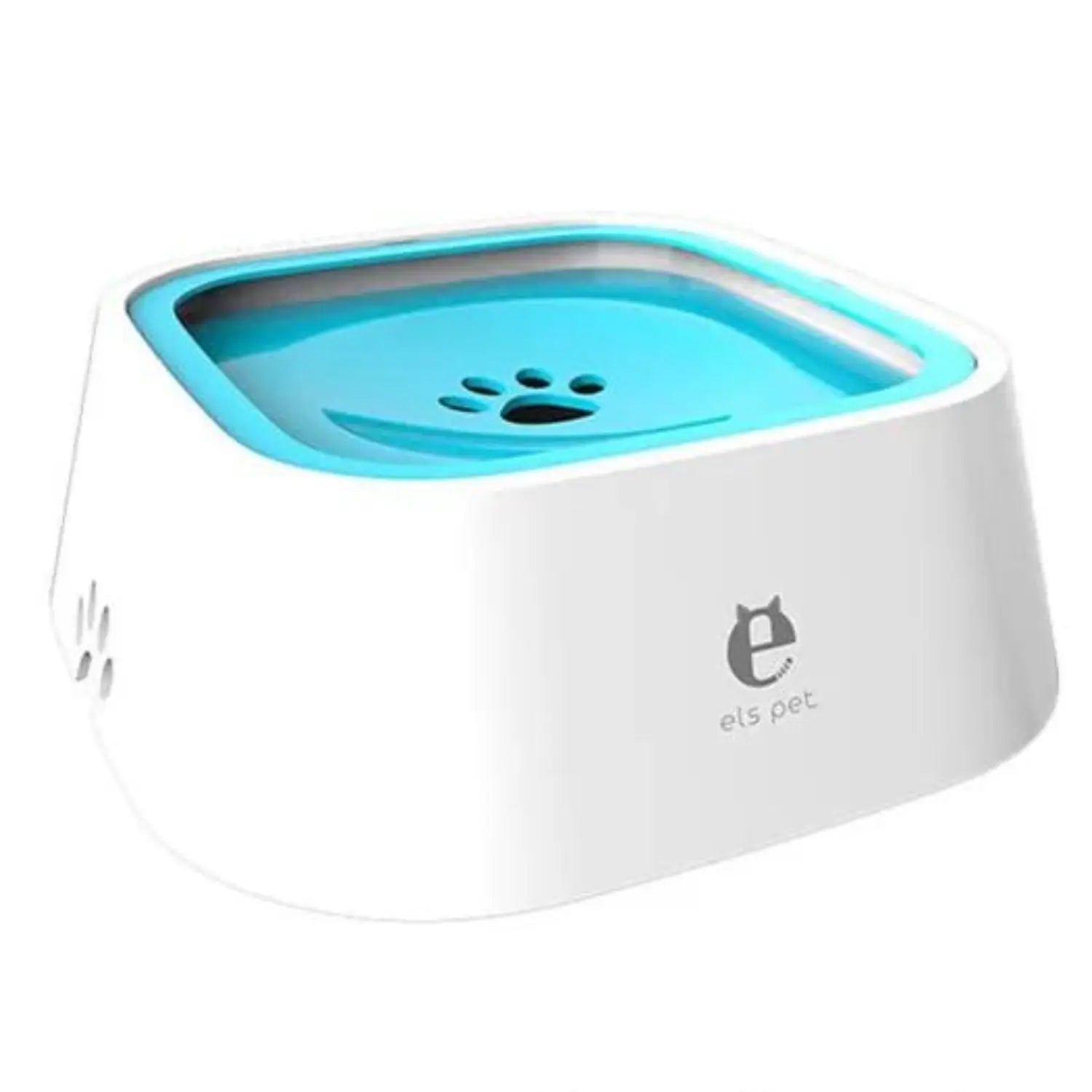 Els Pet anti-spat waterbak blauw