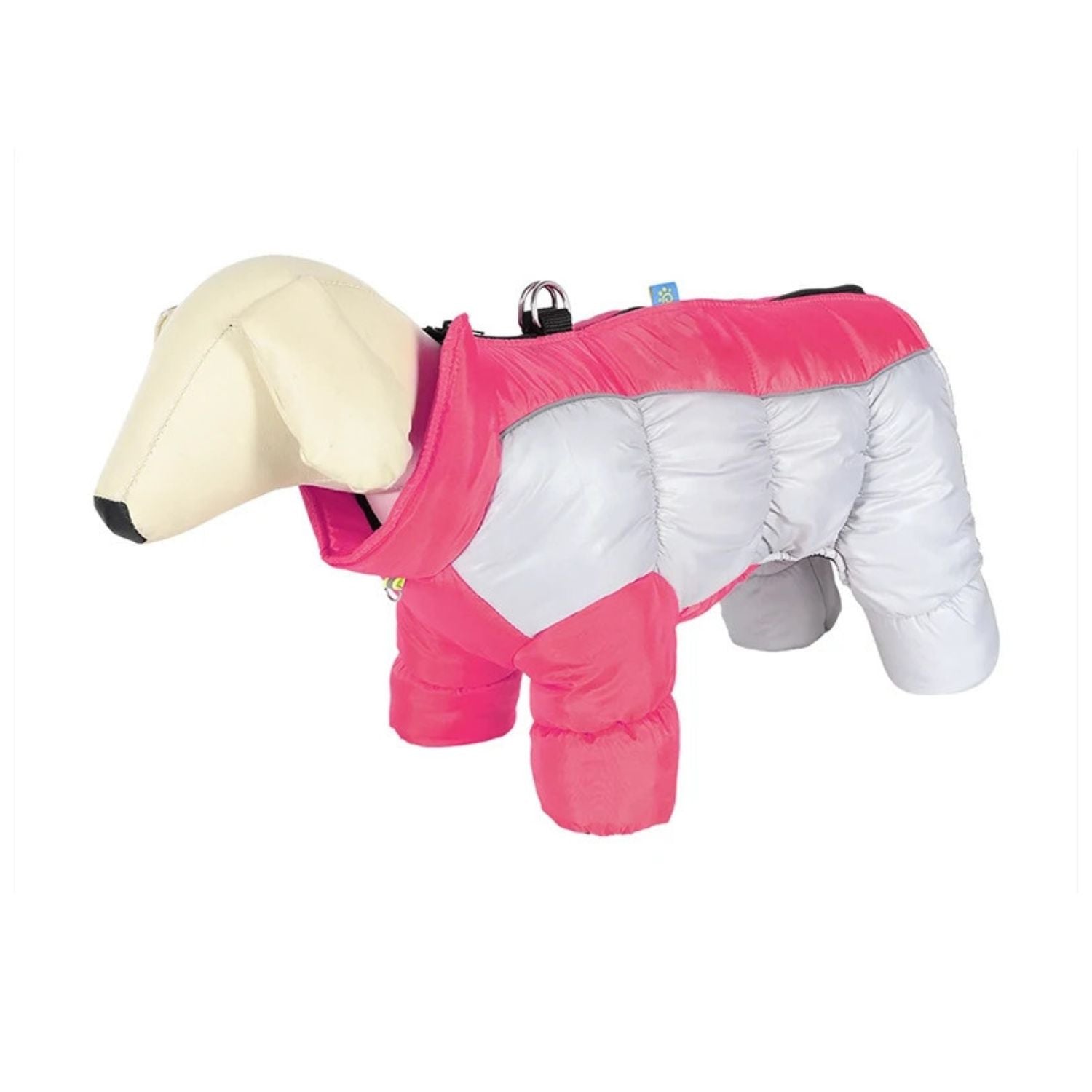 Gezellige hondenjas roze kleur