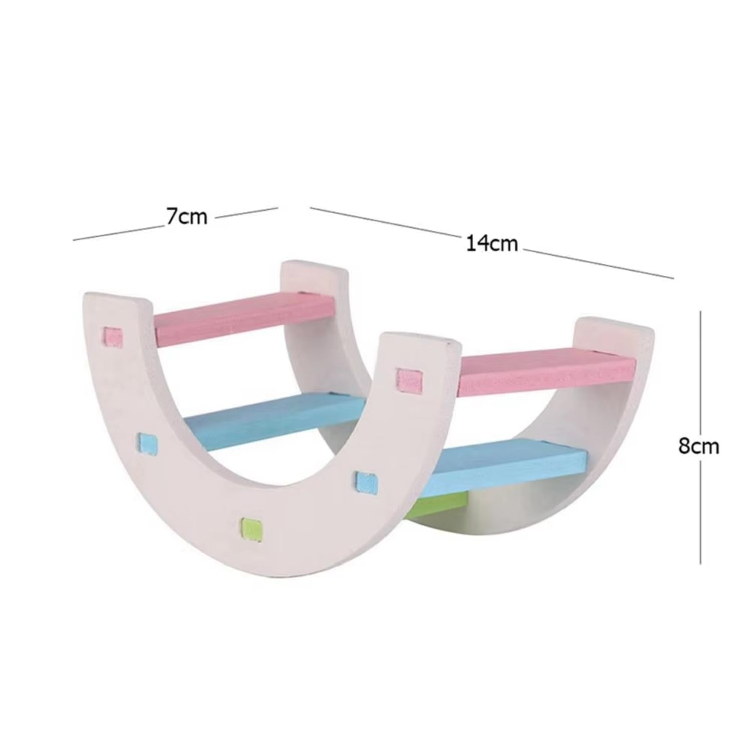 Hamster speelset met afmetingen