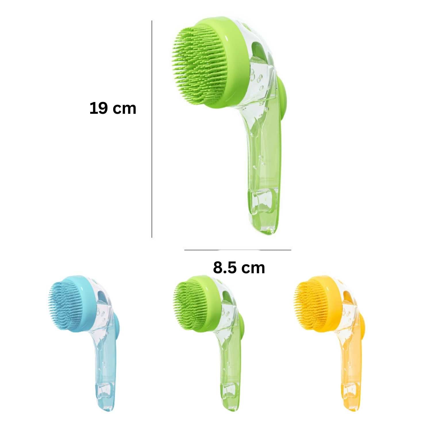 Honden Shampoo Borstel compacte hondenshampoo borstel productafmetingen
