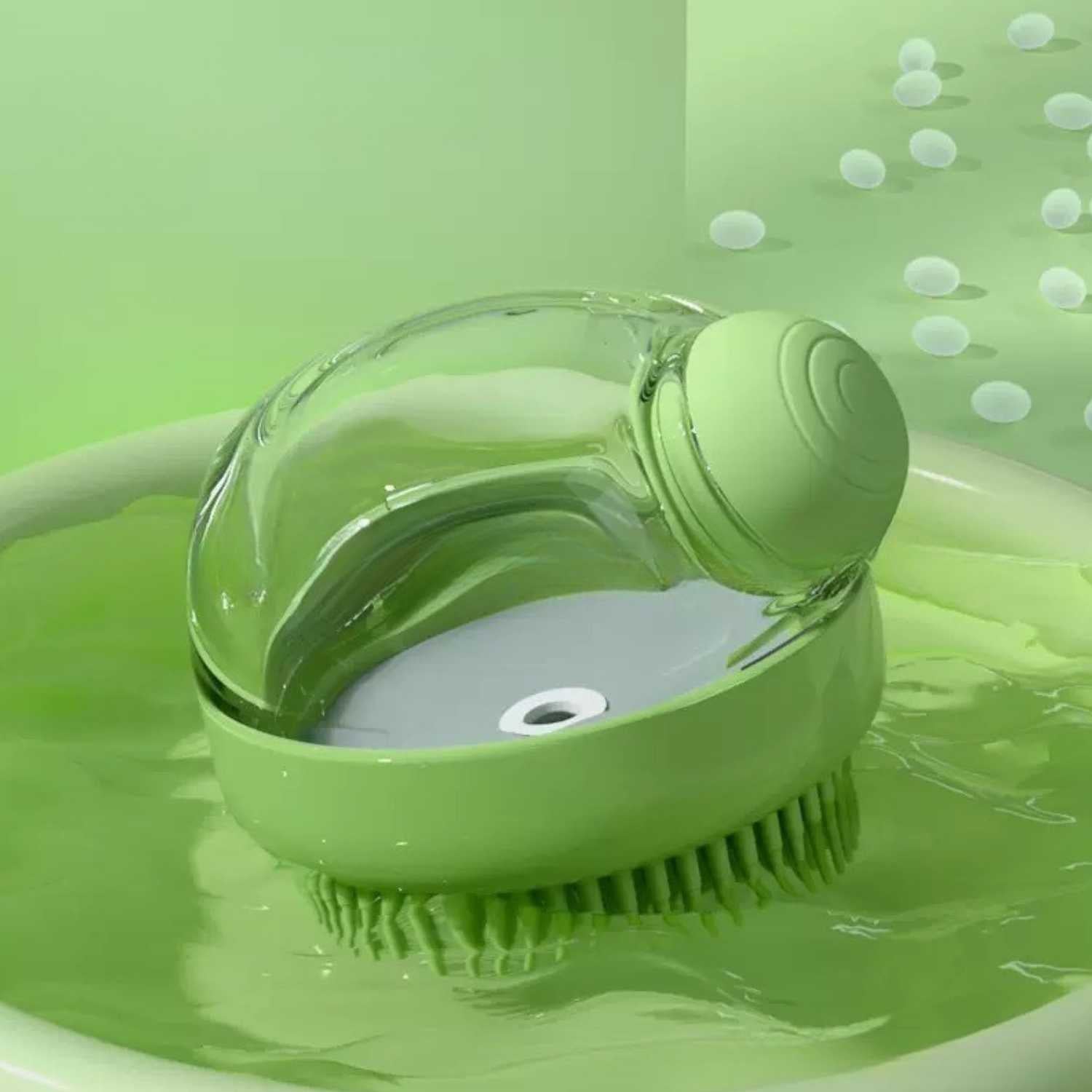 Honden Shampoo Borstel waterdichte shampoo borstel drijvend in bad