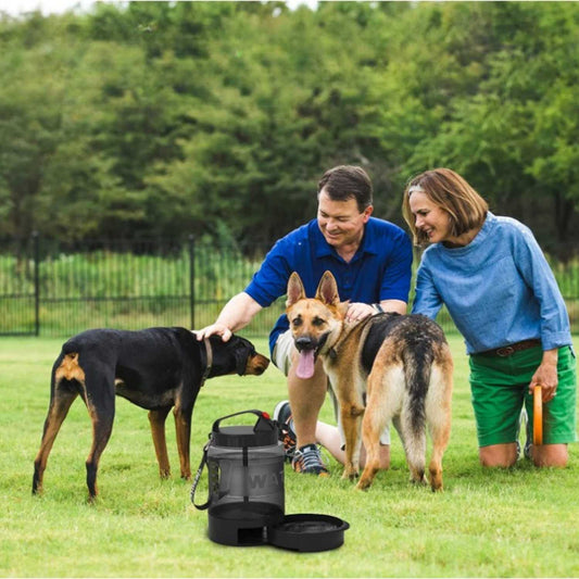 Hondenfles 2.2L Groot honden waterdispenser voor middelgrote en grote honden