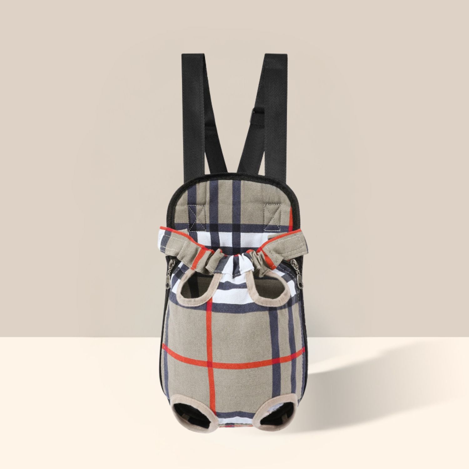 Huisdier Avonturenpakket geruit huisdier draagzak