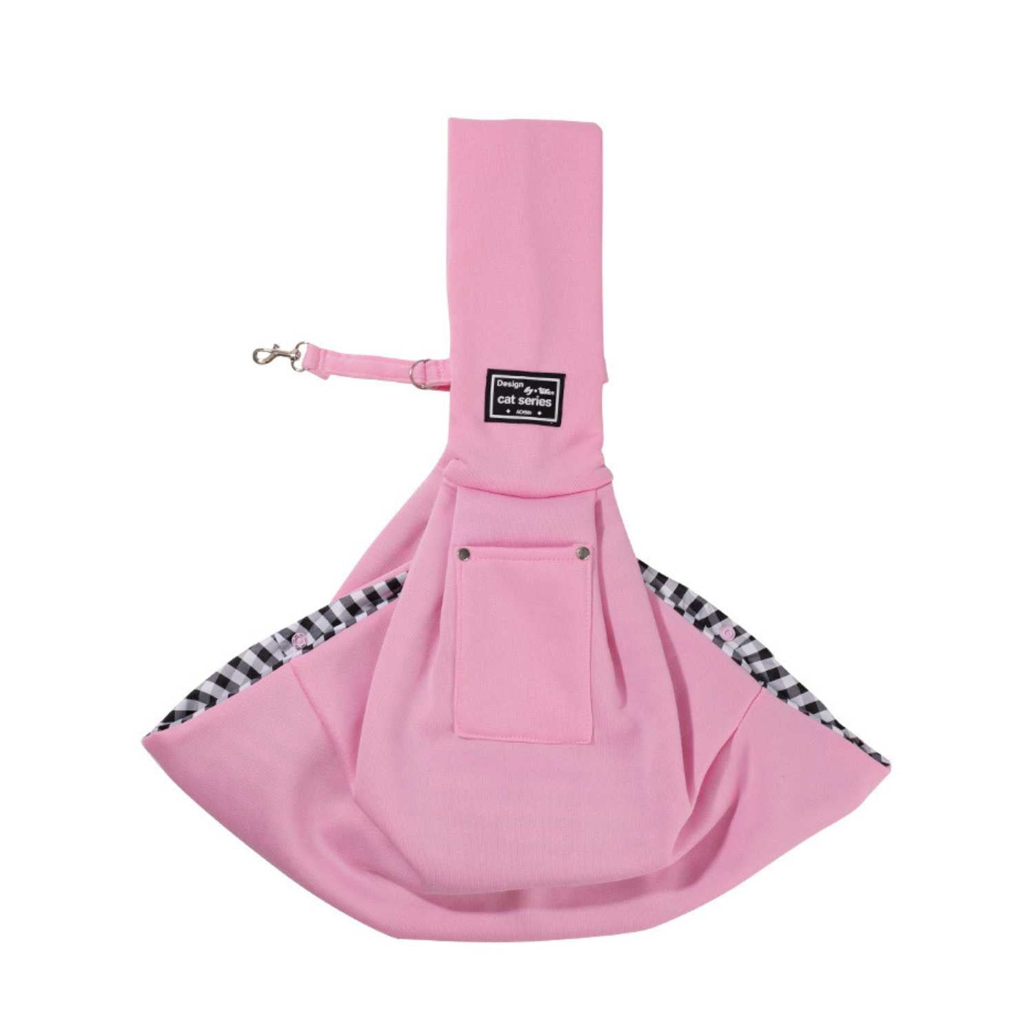 Huisdier Crossbody Tas roze sling draagtas voor hond en kat