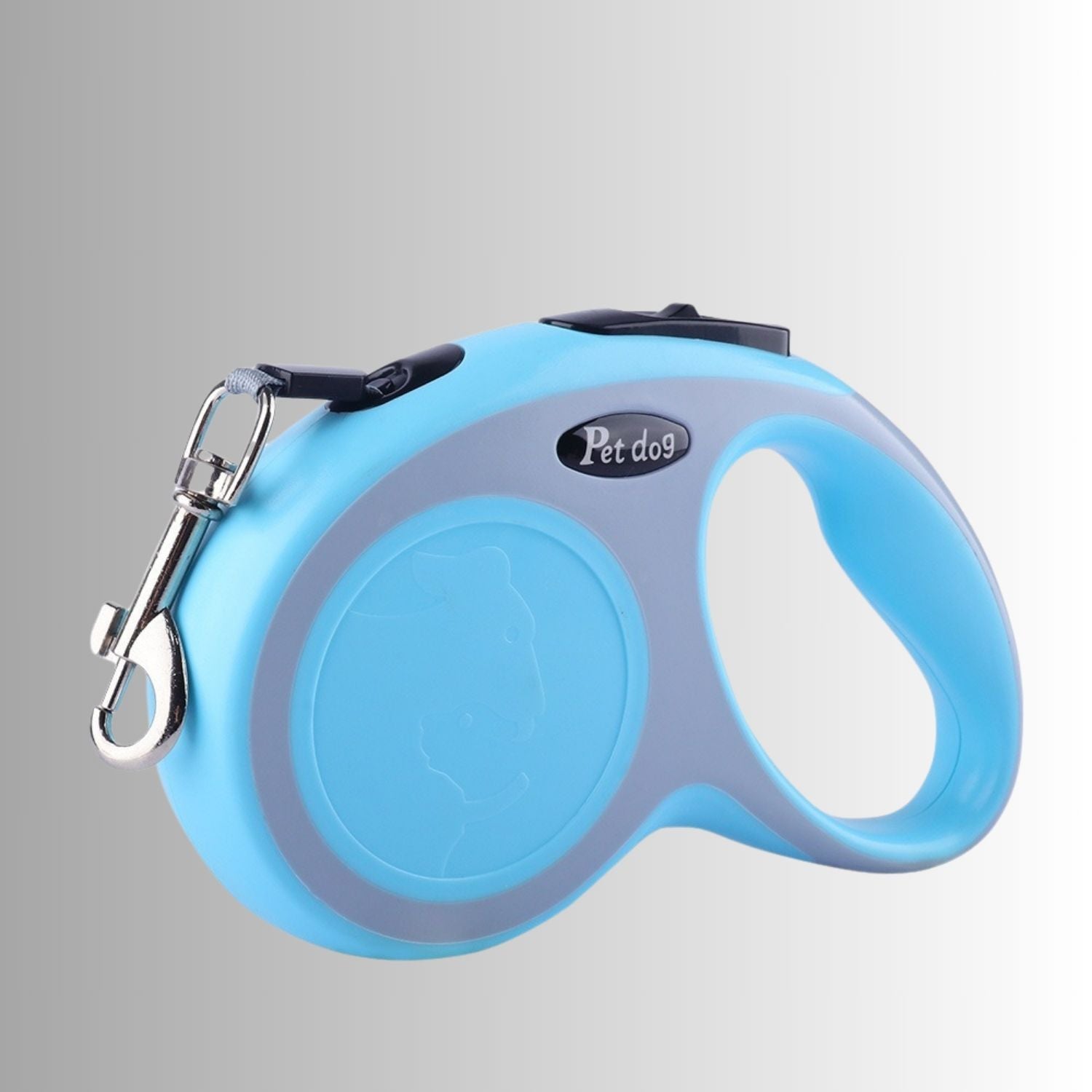 Inklapbare Hondenlijn blauwe hondenriem met veilige sluiting