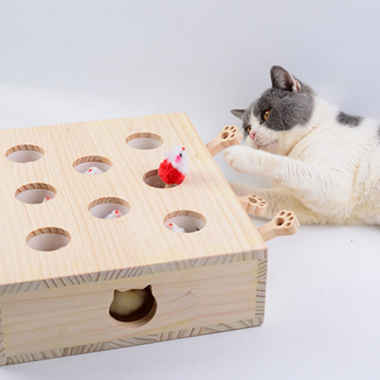 Interactief Kat Speelgoed kat speelt met verborgen muis