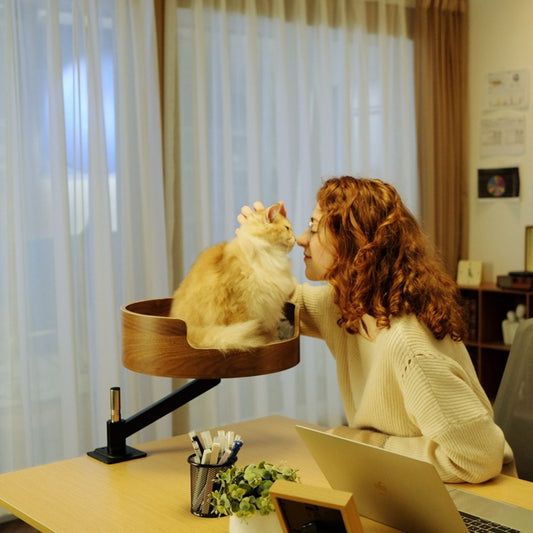 Kattenbed Bureau Verstelbaar gedetailleerde tekening van onderdelen en maatvoering