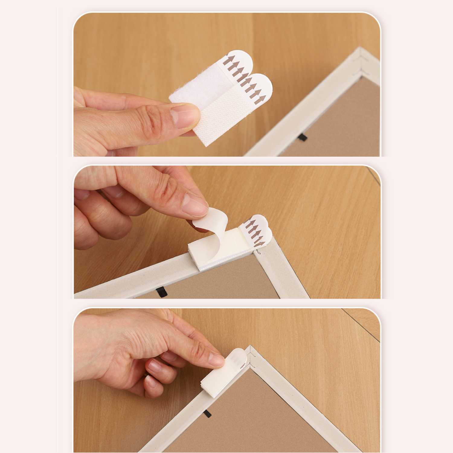 Kattenkrabplank 3d frame eenvoudige montage met plakstrips