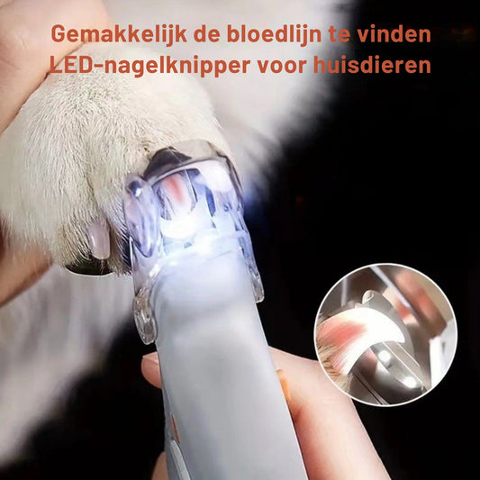 LED Nagelknipper Huisdieren 12mm lemmet led huisdier nagelknipper close up