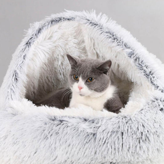 Luxe Huisdierbed Katten Honden Grijs