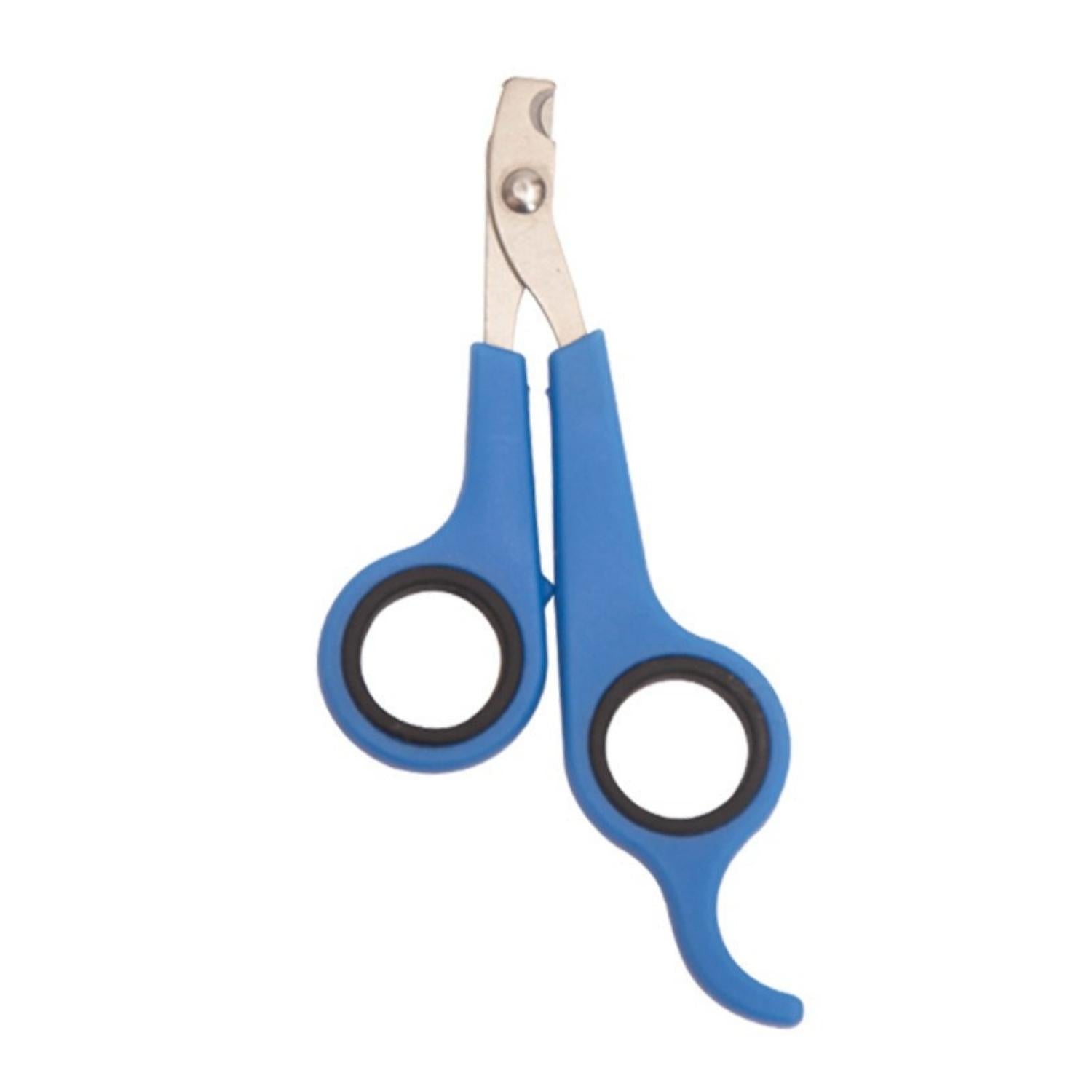 Purrfect Dieren Nagelknippers kleine blauwe huisdier clipper met focus op handvat