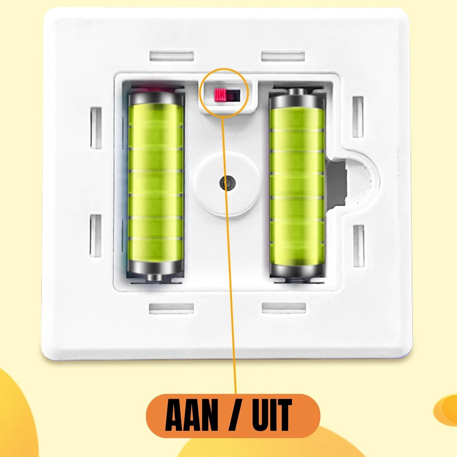 Slimme Kaasdoos Kat Speelgoed batterijcompartiment aan uit schakelaar
