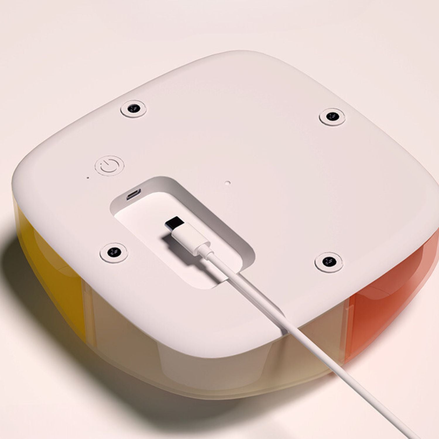 Slimme Kattenveer Speelgoed Speelse kat interactief met kleurig speelgoed op vloer USB TYPE C