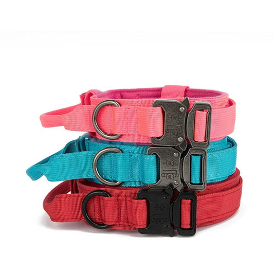 Tactische Hondenhalsband meerkleurige opties