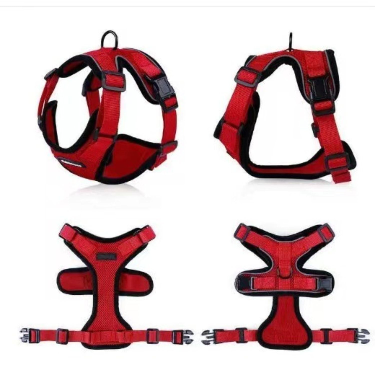 Veilig Kattenharnas lijnenset met zachte stof en katveiligheid