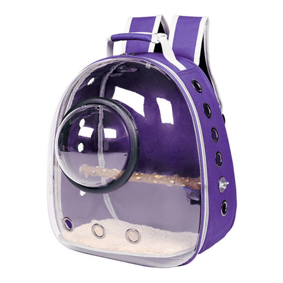 Vogel Rugzak met doorzichtige voorkant