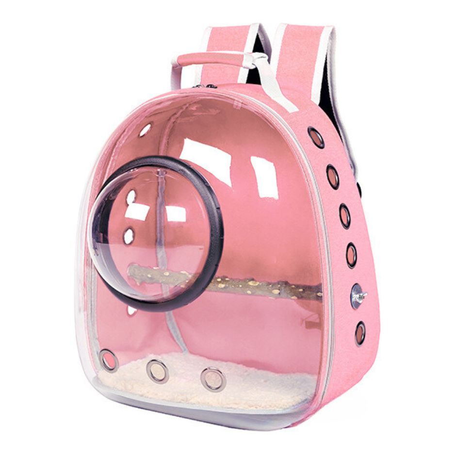 Vogel Rugzak met doorzichtige voorkant