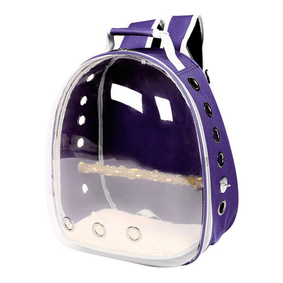 Vogel Rugzak met doorzichtige voorkant