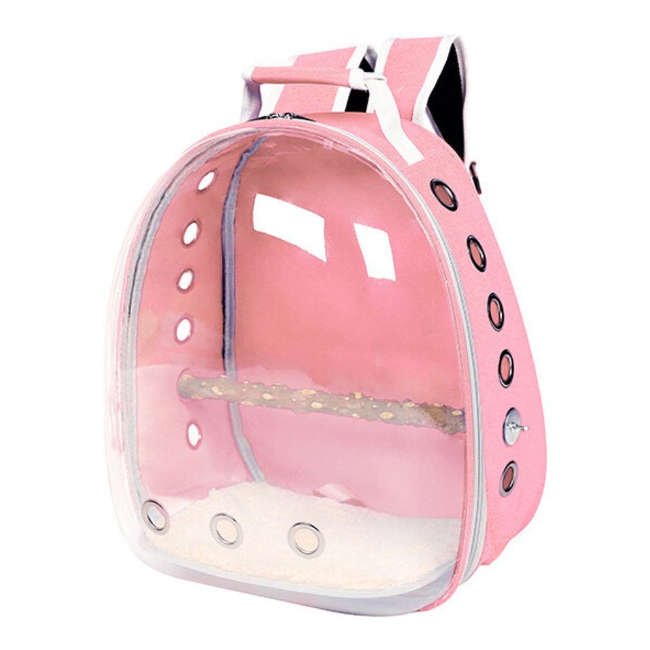 Vogel Rugzak met doorzichtige voorkant