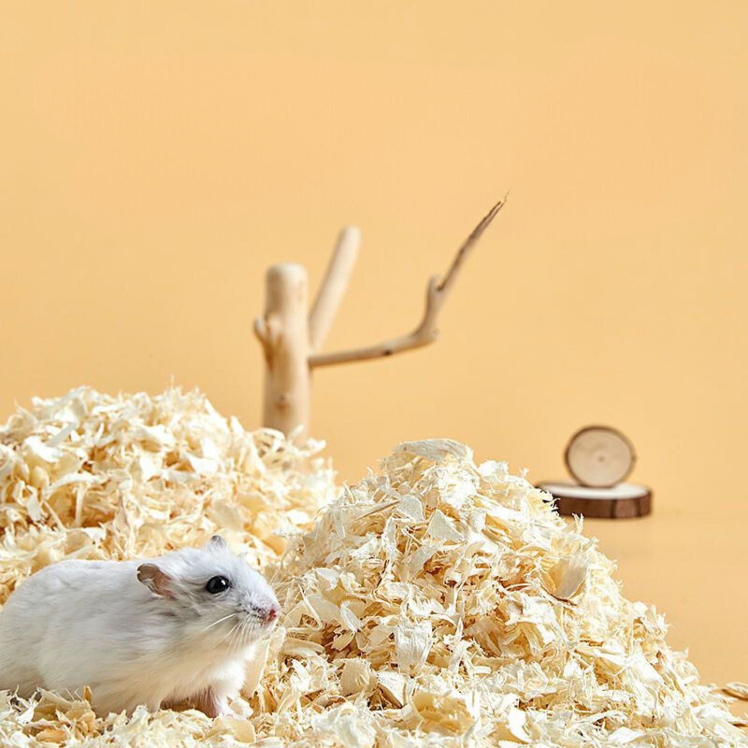 Zachte Houtchips plezier hebben