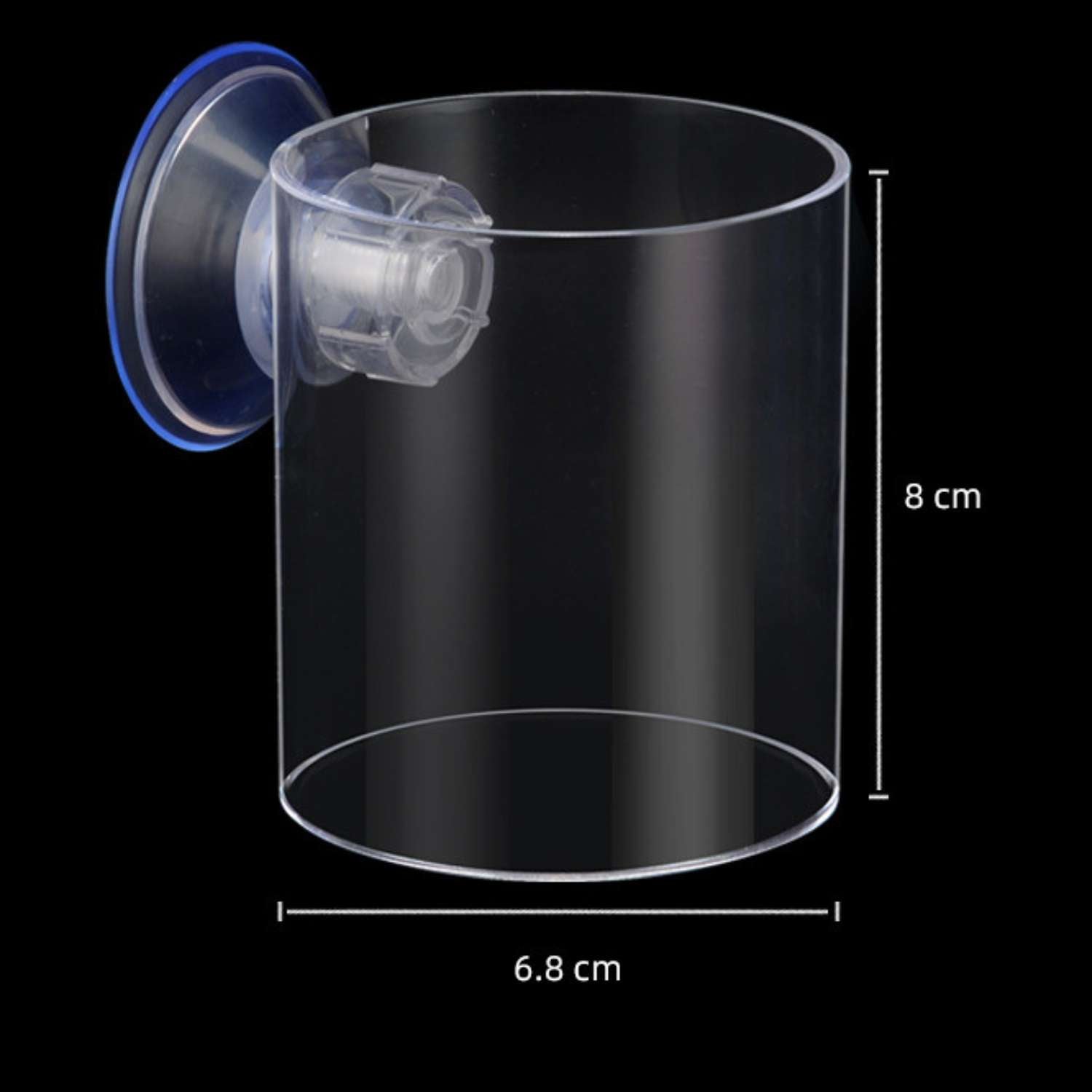 acryl voedingscirkel voor vissen grote cilindrische toevoer