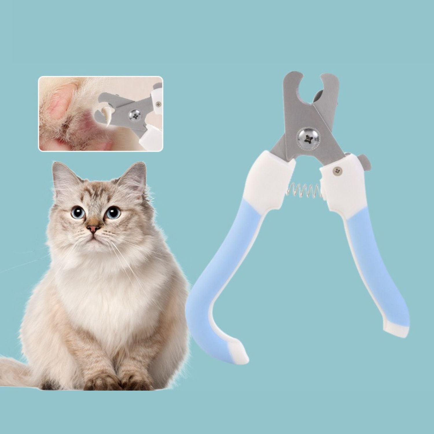 honden en kattennagelknipper roze verpakking