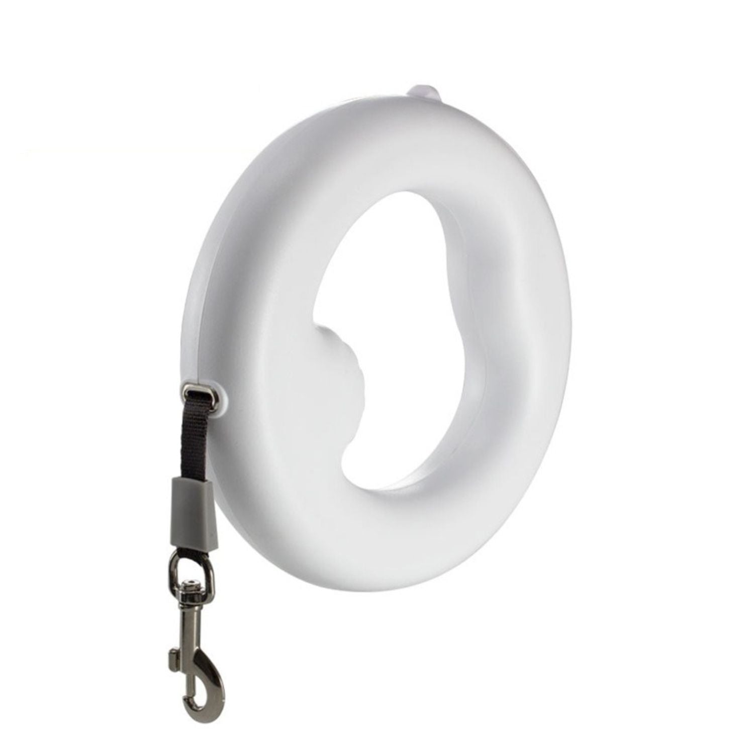 honden intrekbare touwlijn zwart textuur