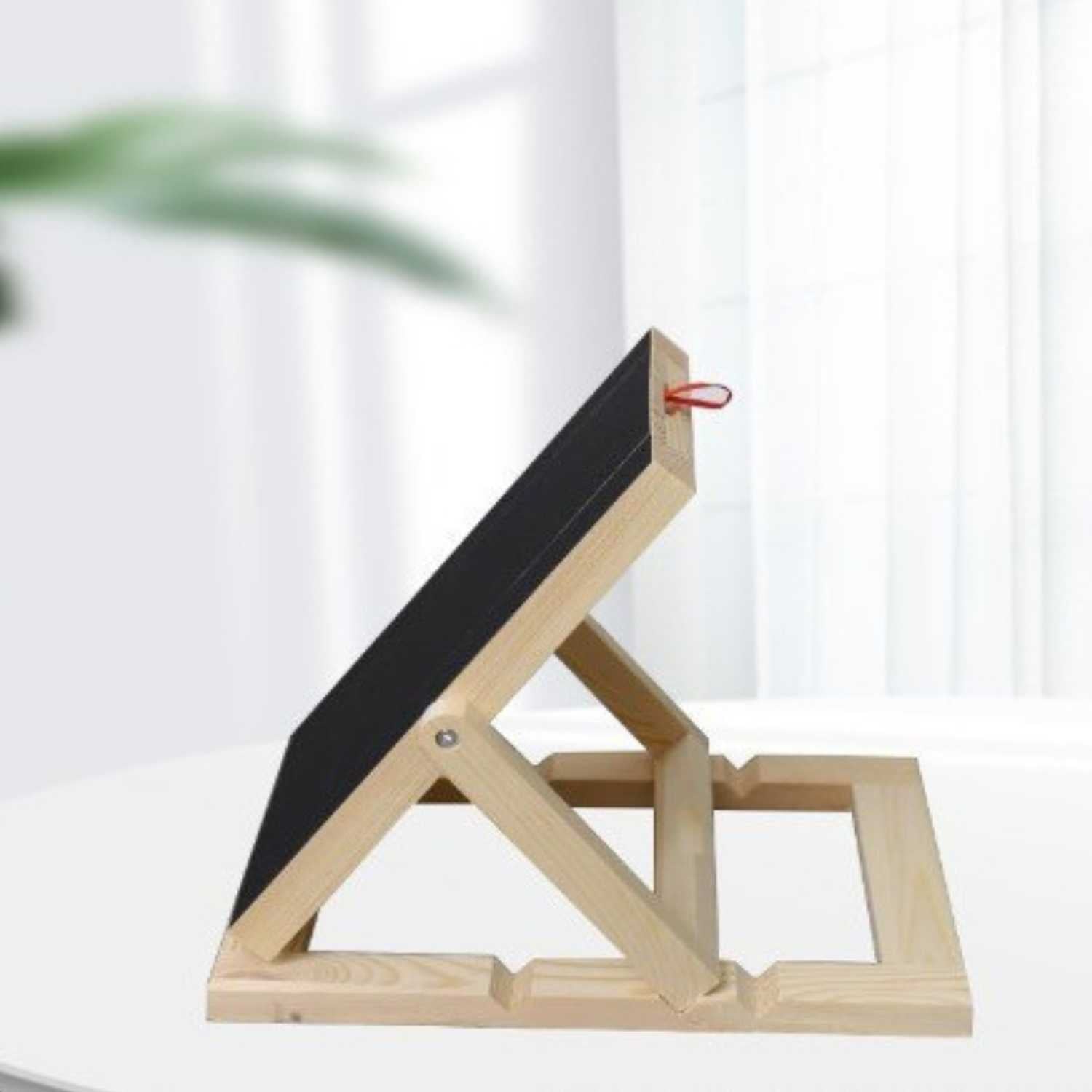 honden nagelkrabber hout verstelbaar duurzaam design zijkant