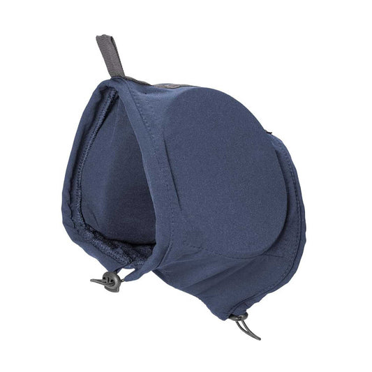 honden oorkappen blauw productfoto binnenkant schuim isolatie