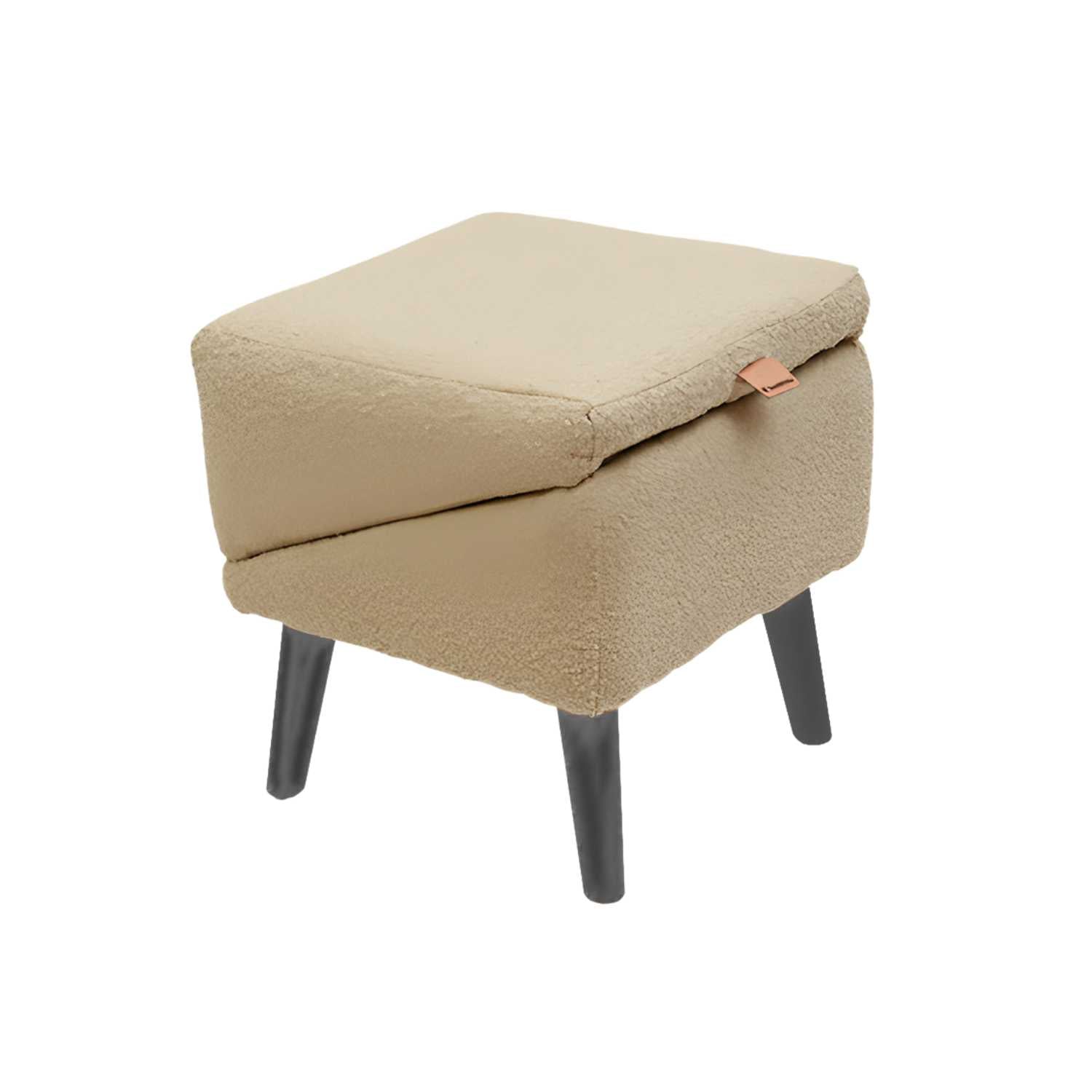 honden sofa trap pluche hondenkruk met leerachtig lipje