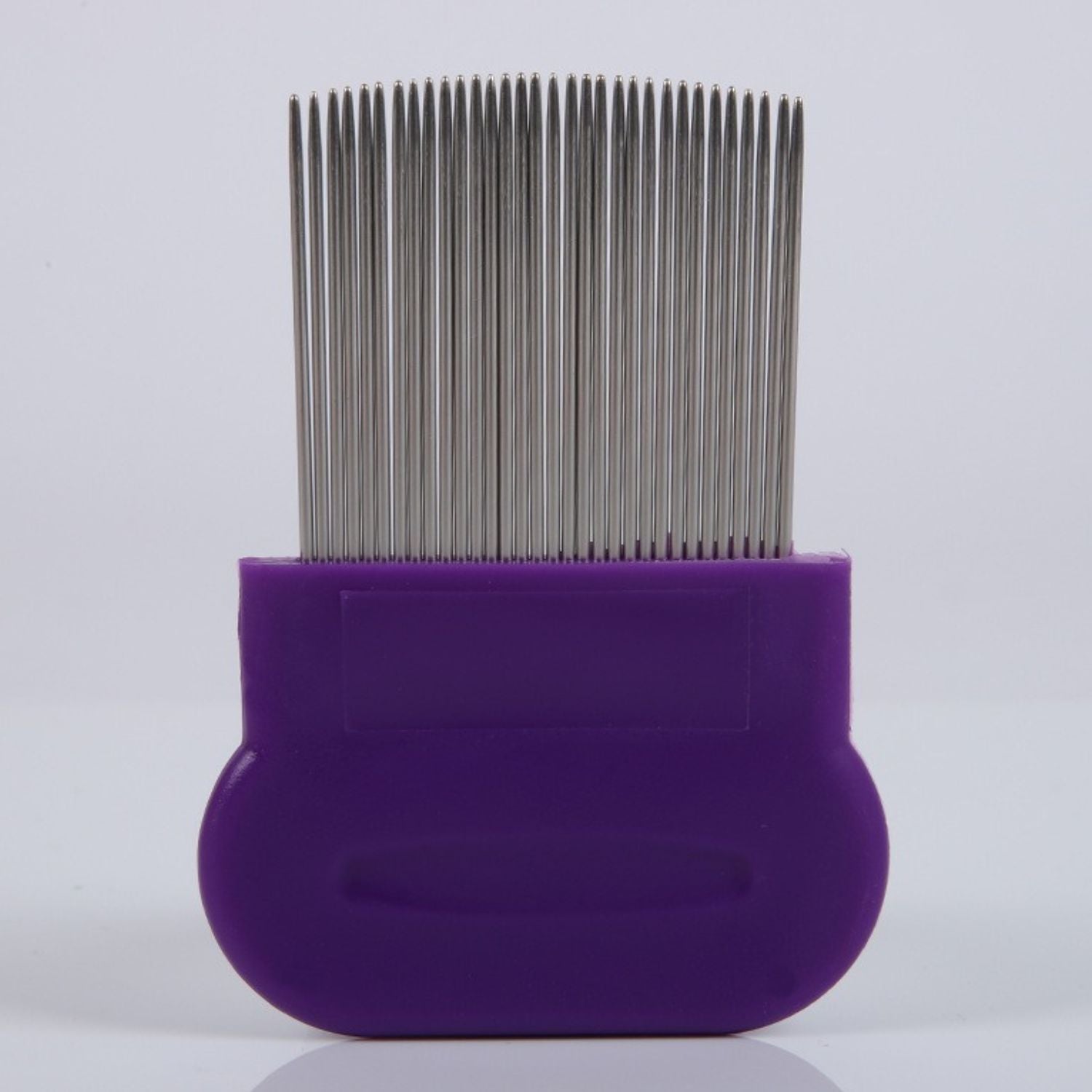 huisdier vlooienkam paars alleenstaand