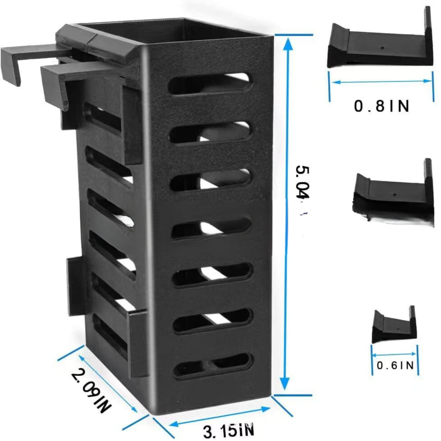 hydroponische pot afmetingen en clips
