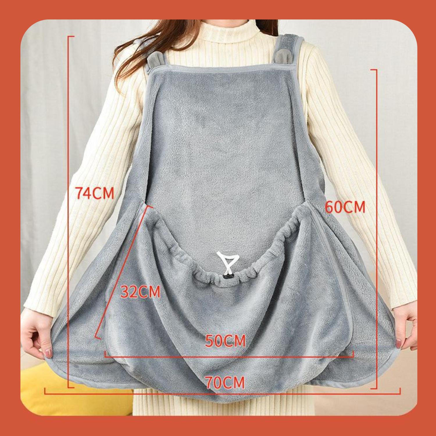 kat haar preventie schort afmetingen en specificaties