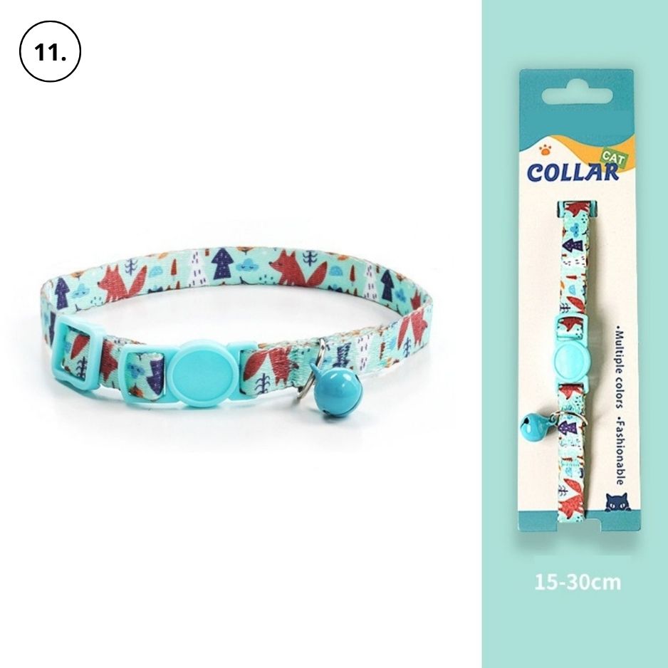 Kattenhalsband met anti-verstikkingsgesp 🐾 1+1 GRATIS 🐾