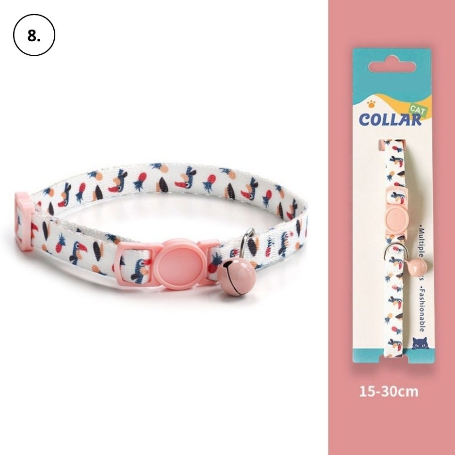 Kattenhalsband met anti-verstikkingsgesp 🐾 1+1 GRATIS 🐾