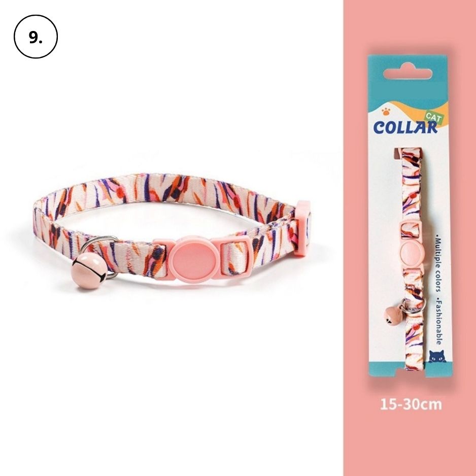 Kattenhalsband met anti-verstikkingsgesp 🐾 1+1 GRATIS 🐾