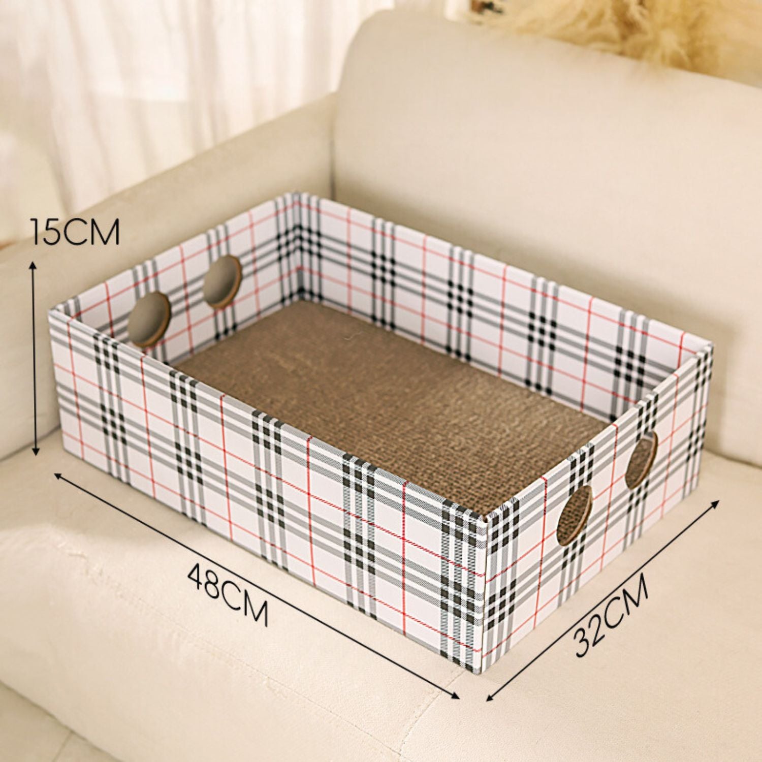 krabpaal met speeltjes stimulans voor katten