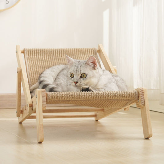 massief houten kattenbed geschikt voor alle katten