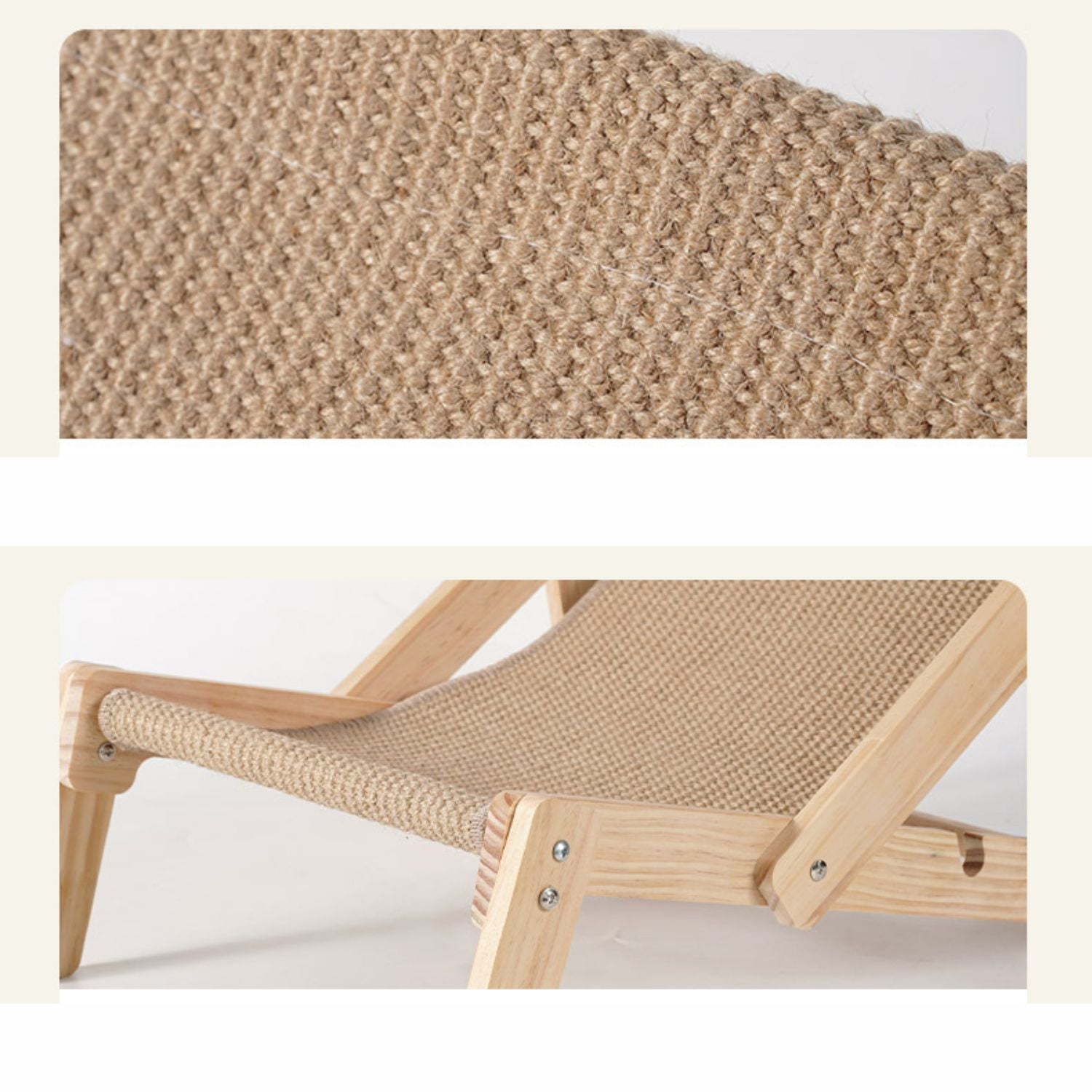 massief houten kattenbed modieus en praktisch