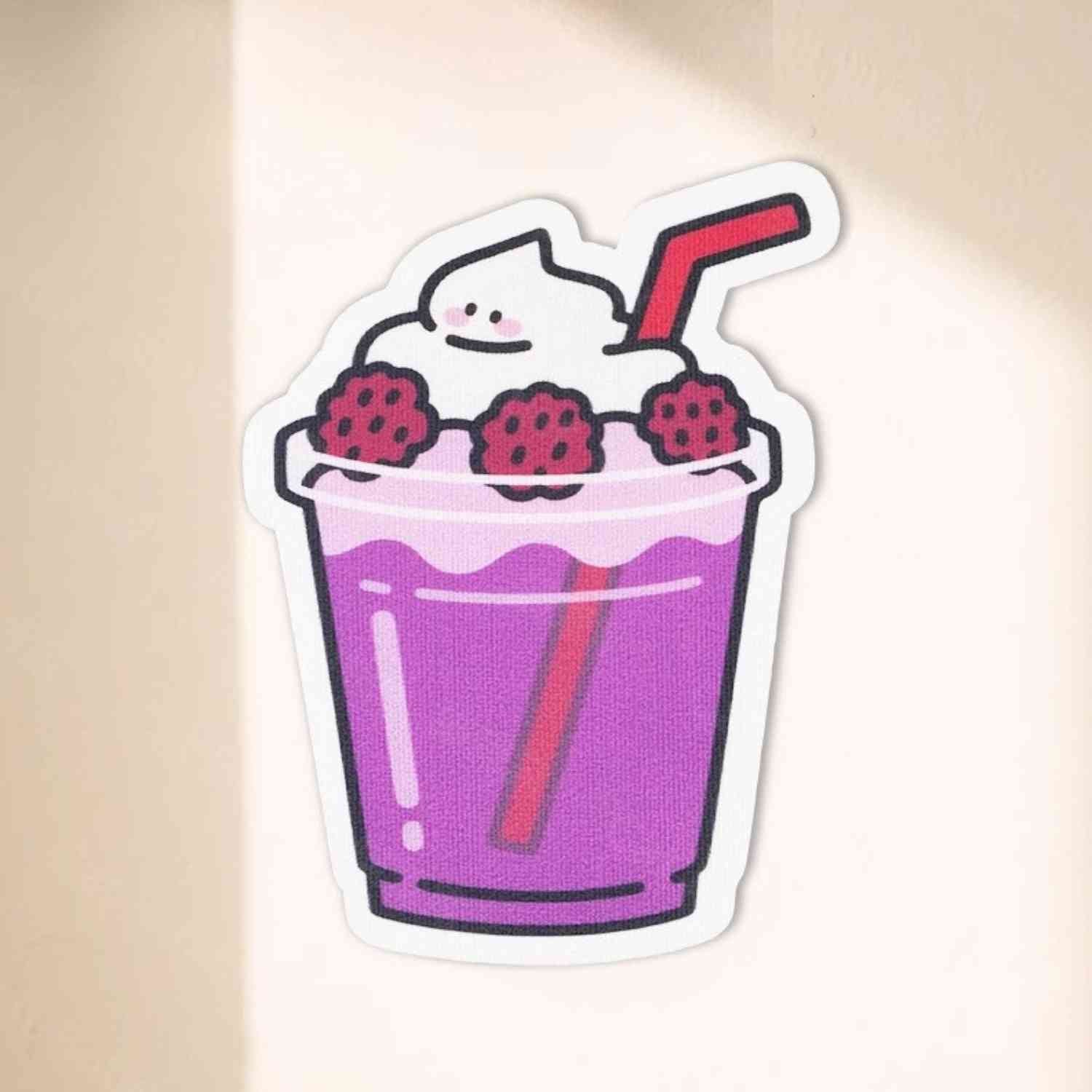 muur krasbord kat paarse bessen roomshake katten krasbord