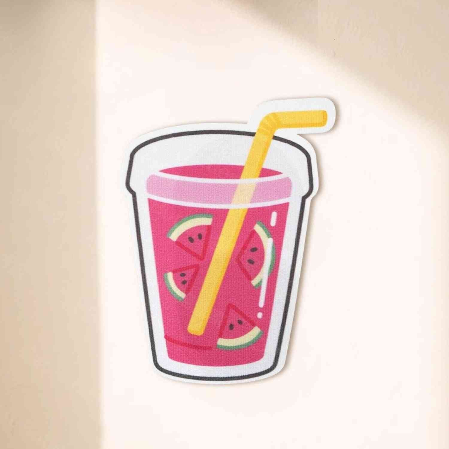 muur krasbord kat roze watermeloen drank katten krasbord