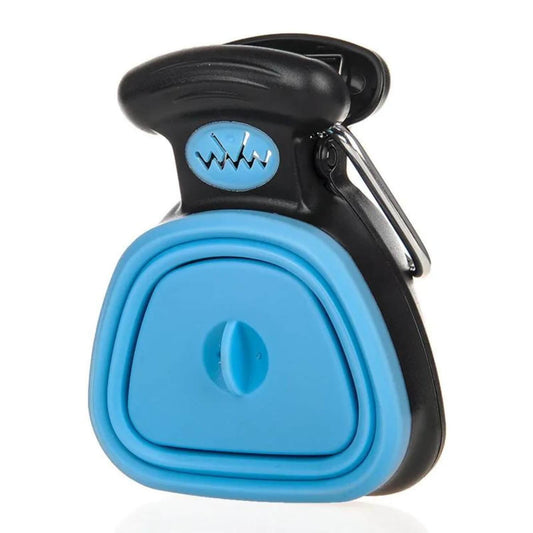 opvouwbare huisdier poep picker blauw