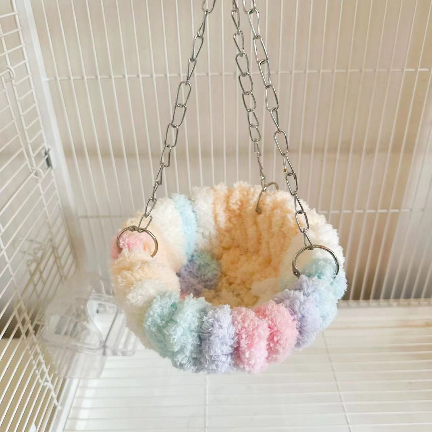 papegaai nest zachte schommel vogelaccessoire