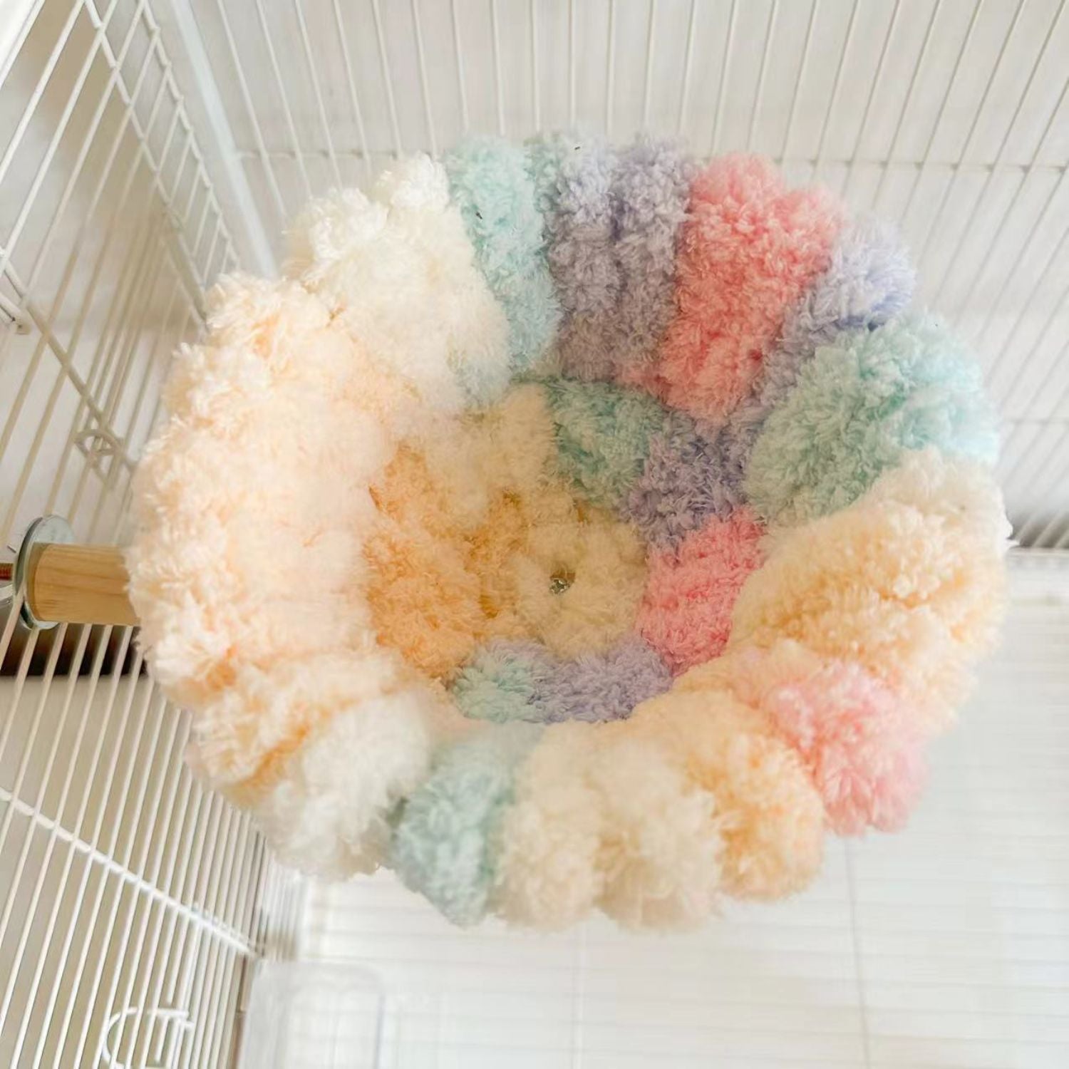 papegaai speelgoed schommel zachte katoen