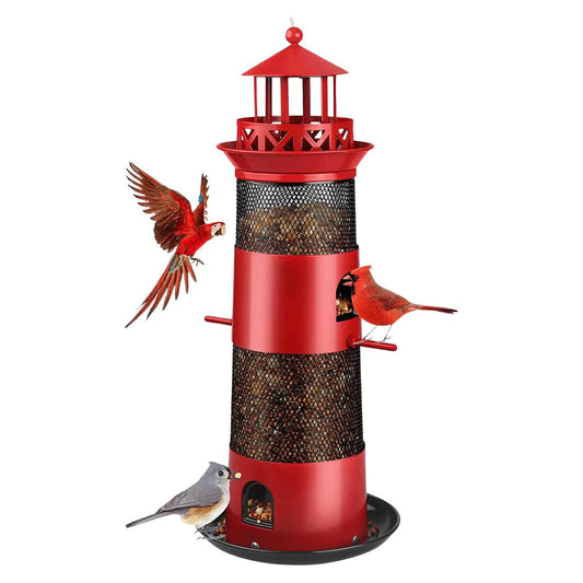 regenbestendige vogelvoederbak vuurtoren Schone afbeelding